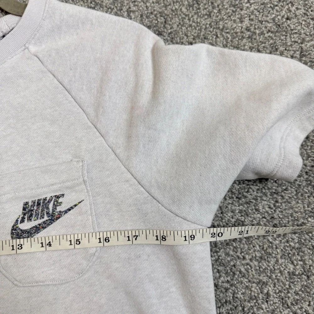Nike girls Short Sleeve Sweatshirt dress‎ XL Loose Fit  French Terry Pocket